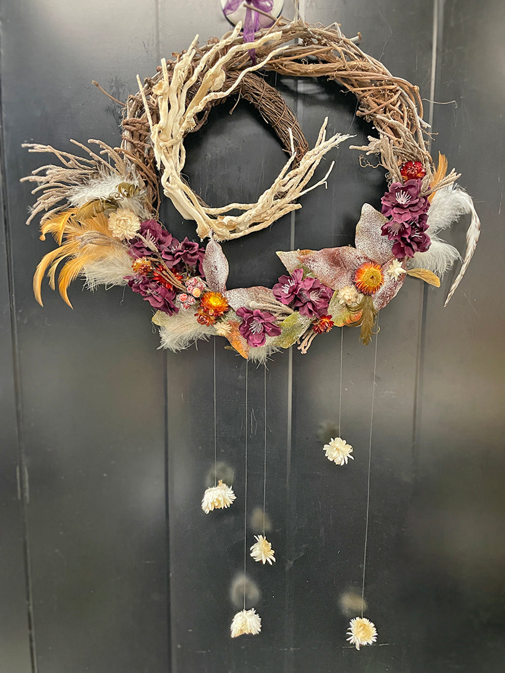 Eccentric Moon Wreath