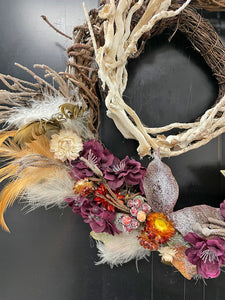 Eccentric Moon Wreath