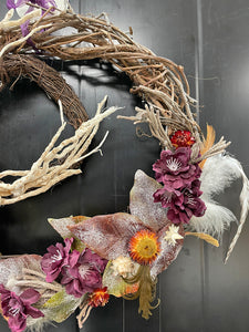 Eccentric Moon Wreath